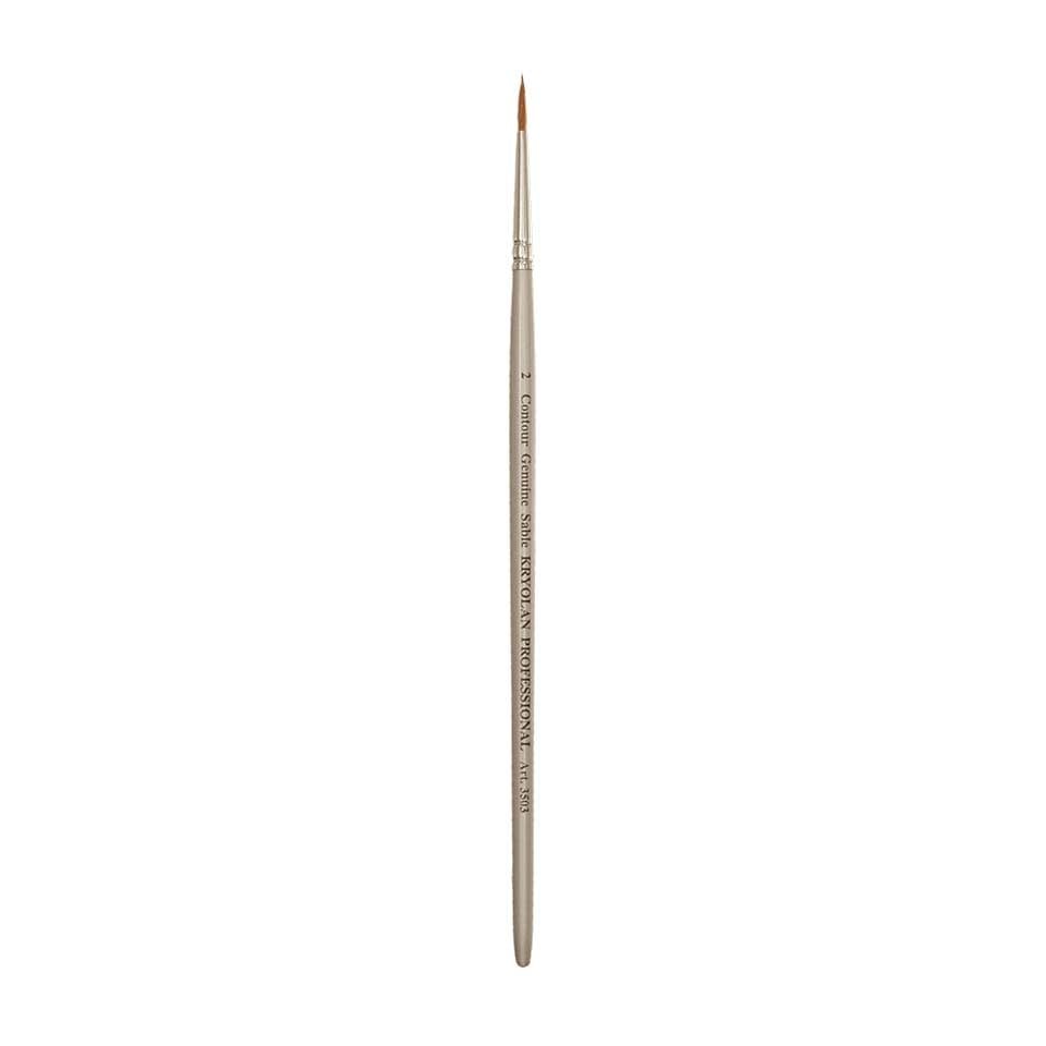 Kryolan Professional Round Brushes