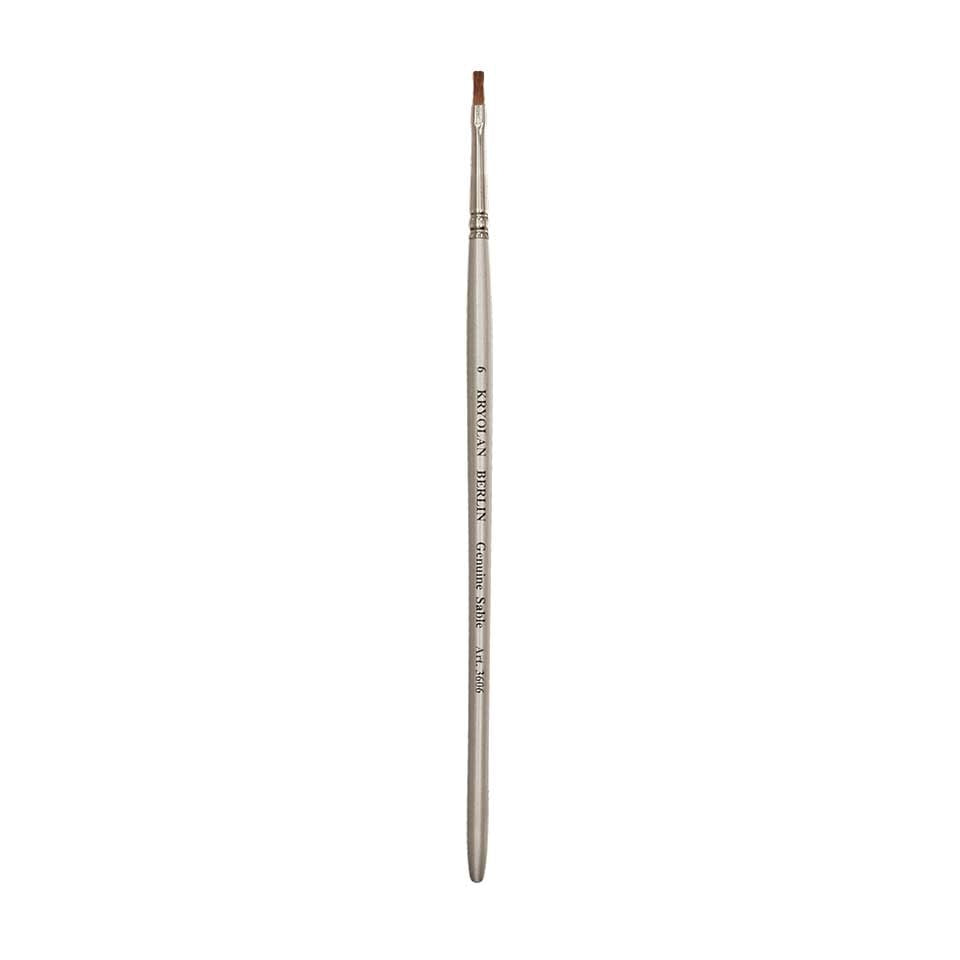 Professional Flat Brush #6