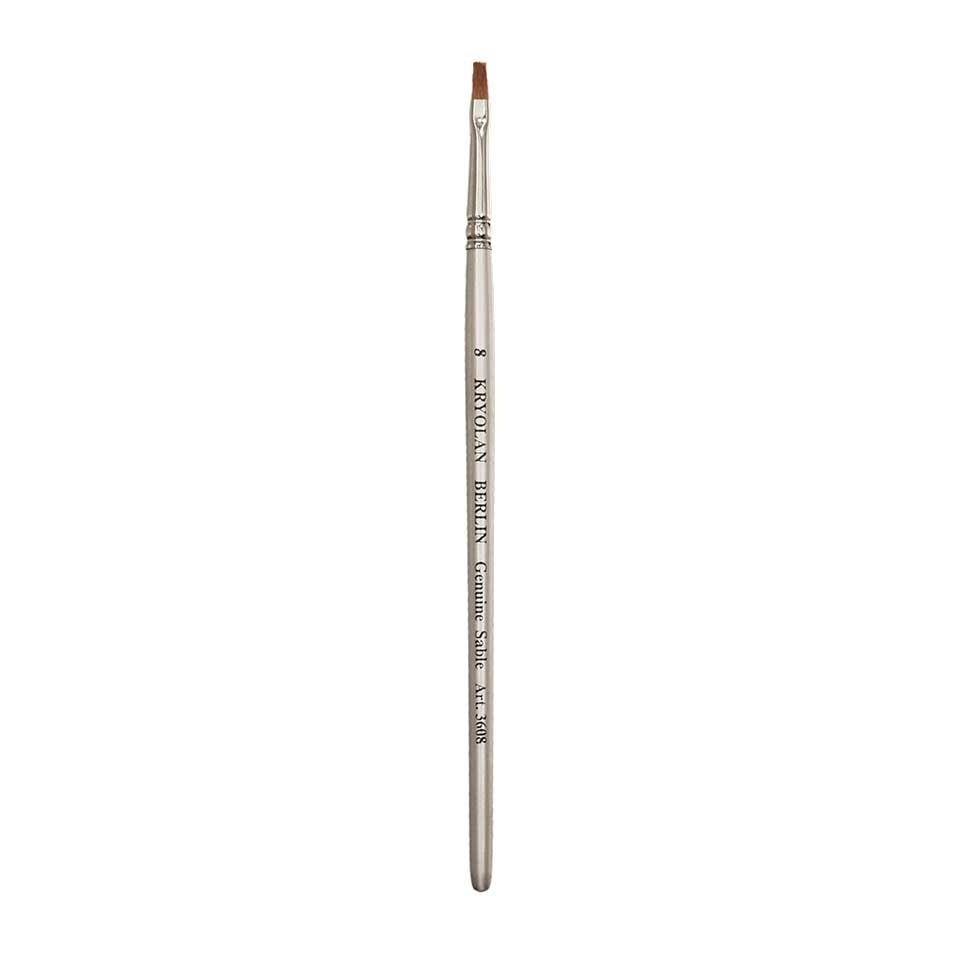 Professional Flat Brush #8