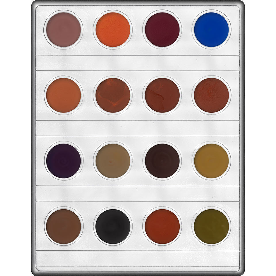 Supracolor Cream Makeup - 16-Color Mini Palette - CFX
