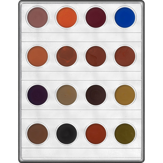 Supracolor Cream Makeup - 16-Color Mini Palette - CFX