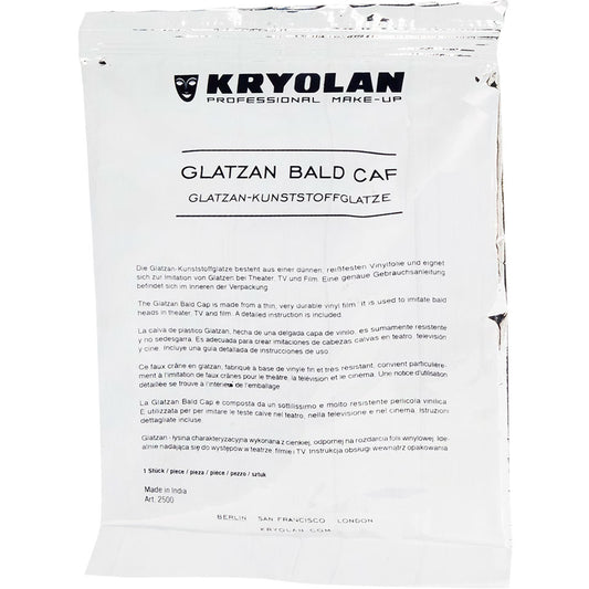 Glatzan Bald Cap, Carded w/ Instructions