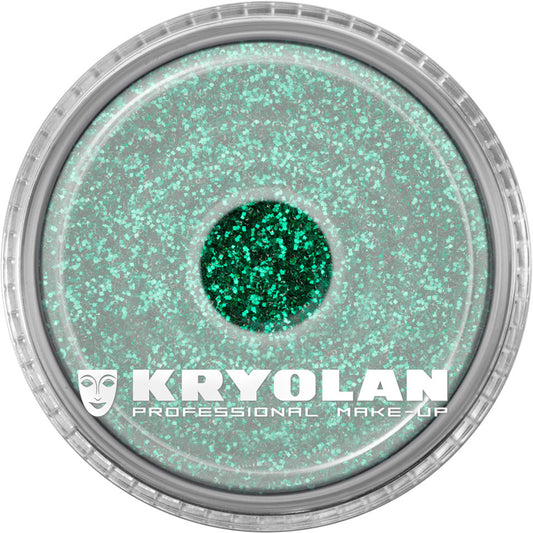 Polyester Glimmer Medium, 4 g Emerald Green