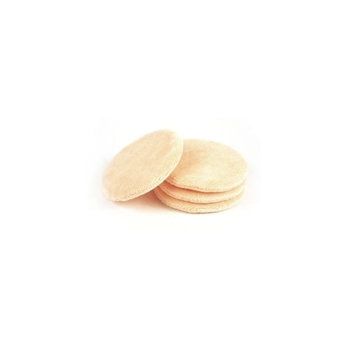 Peach Color Powder Puff, velour finish