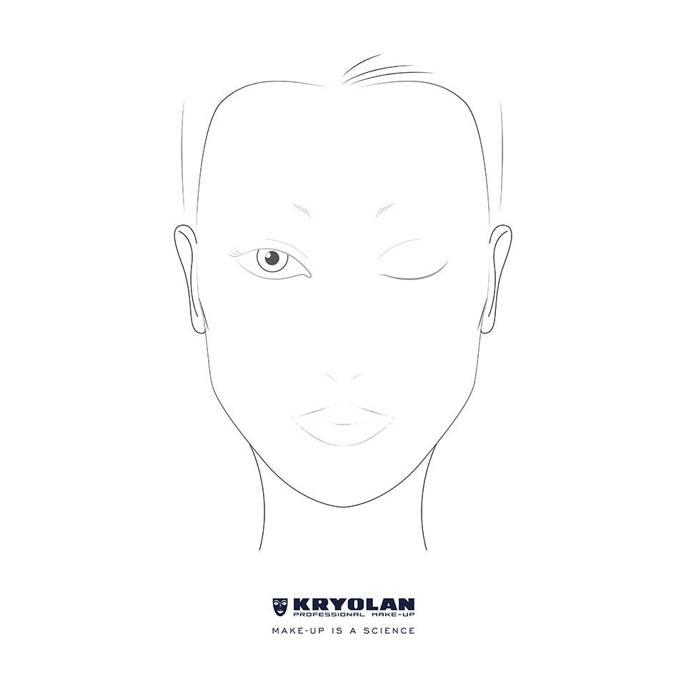 Pro Make-Up Charts, 25 sheets