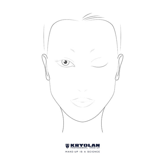 Pro Make-Up Charts, 25 sheets