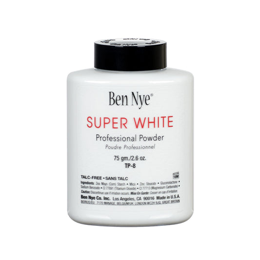 Super White Face Powder 75/2.6 oz Shaker Bottle