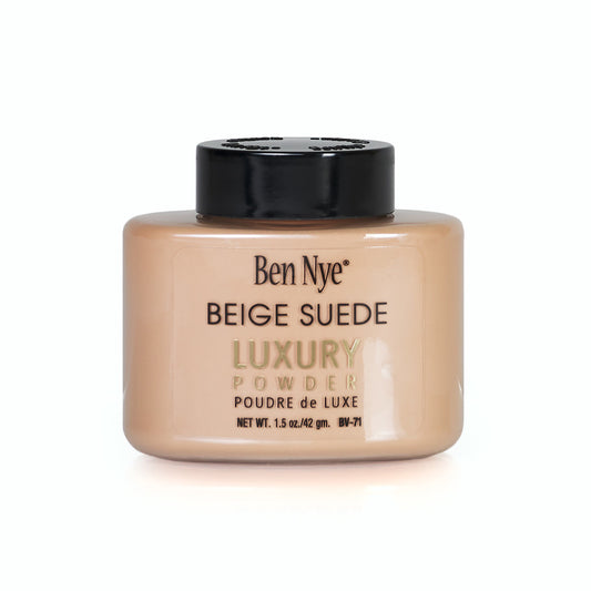 Beige Suede Luxury Powder 1.2oz./42gm. Shaker Bottle
