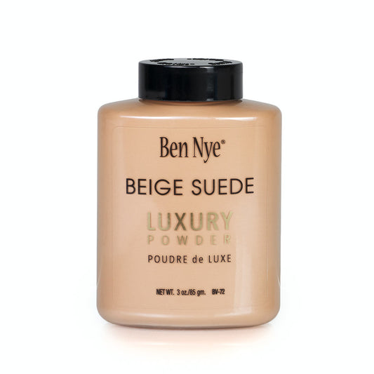Beige Suede Luxury Powder 2.4oz./85gm. Shaker Bottle