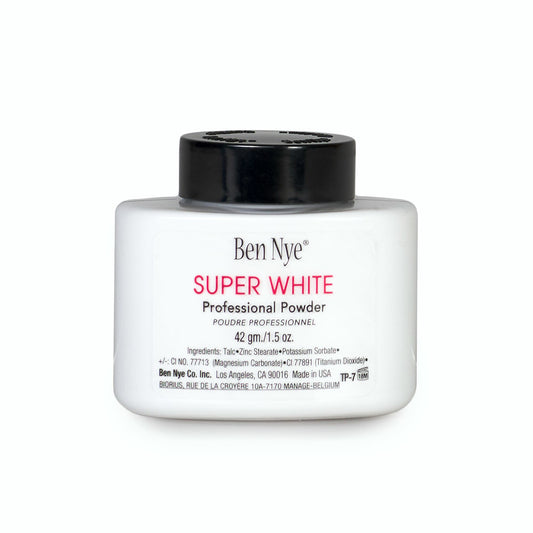 Super White Face Powder 35g/1.2oz Shaker Bottle